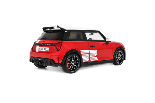 MINI COOPER JCW 1965 VICTORY EDITION CHILI ROUGE 2026 OTTOmobile 1:18