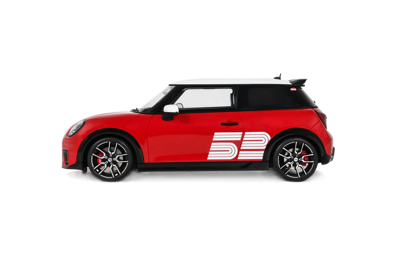 Chargez l'image dans la visionneuse de la galerie, MINI COOPER JCW 1965 VICTORY EDITION CHILI ROUGE 2026 OTTOmobile 1:18
