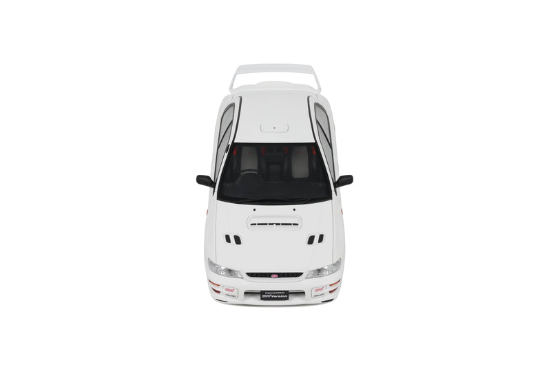 Load image into Gallery viewer, Subaru IMPREZA WRX TYPE RA STI PURE WHITE 2000 OTTOmobile 1:18

