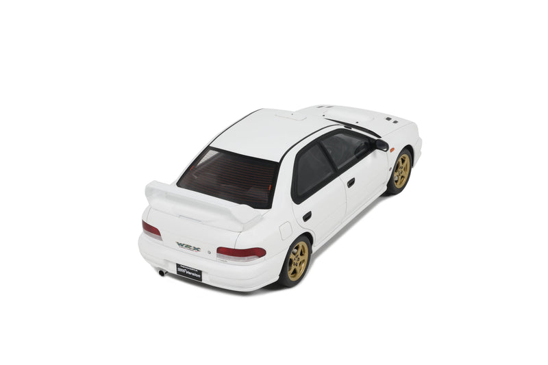 Load image into Gallery viewer, Subaru IMPREZA WRX TYPE RA STI PURE WHITE 2000 OTTOmobile 1:18
