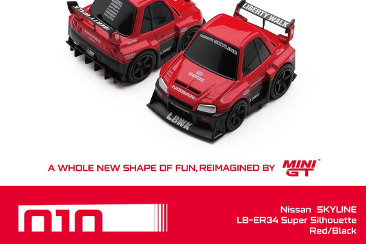 ASSORTMENT 6 PIECES QUBE CARZ 2026 VER.2 MINI GT 1:64