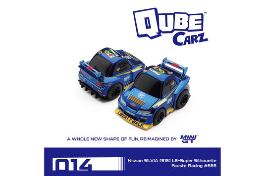 ASSORTMENT 6 PIECES QUBE CARZ 2026 VER.2 MINI GT 1:64