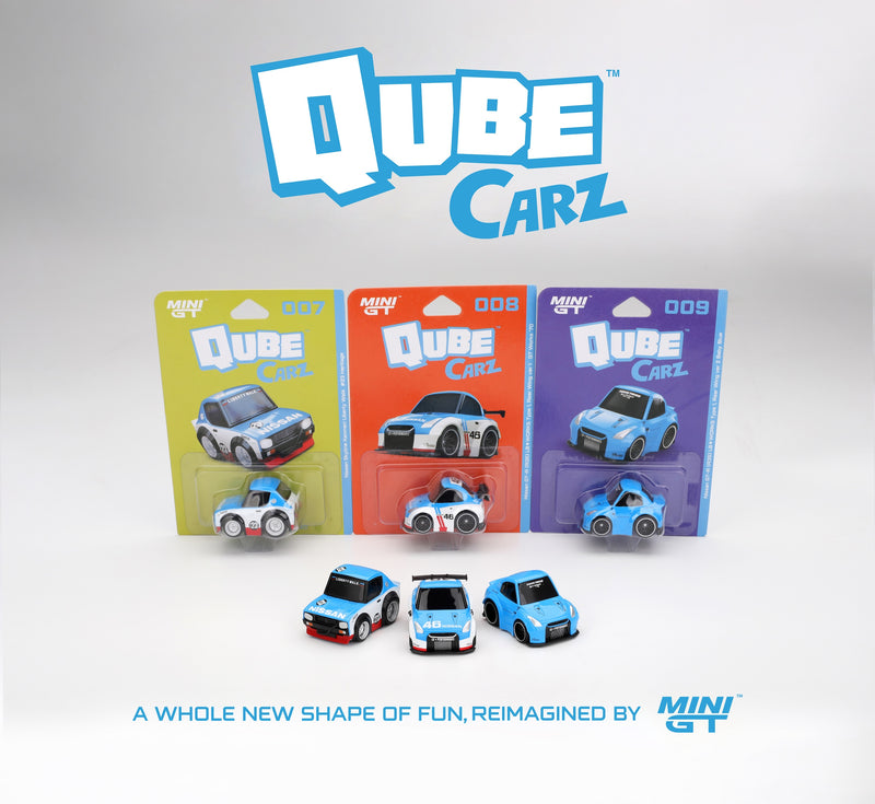 Load image into Gallery viewer, Assortment 3PCS QUBE CARZ 2026 VER.2 MINI GT 1:64
