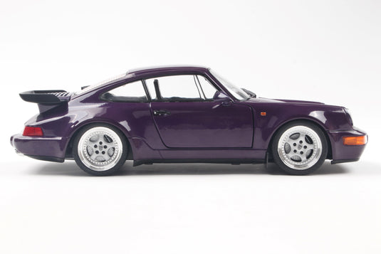 Porsche 911 (964) TURBO VIOLET BLUE METALLIC 1990 SOLIDO 1:18