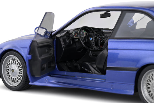 BMW M3 COUPE ESTORIL BLUE SOLIDO WORKS 1996 SOLIDO 1:18