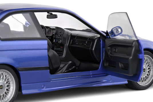 BMW M3 COUPE ESTORIL BLUE SOLIDO WORKS 1996 SOLIDO 1:18