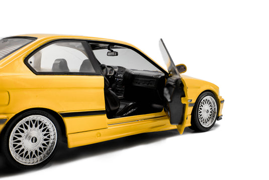 BMW M3 COUPE SOLIDO WORKS DAKAR GEEL 1991 SOLIDO 1:18