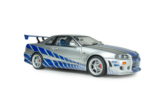 NISSAN SKYLINE GT-R (BNR34) 2FAST2FURIOUS BRIAN SOLIDO 1:18