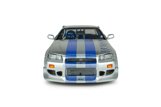 NISSAN SKYLINE GT-R (BNR34) 2FAST2FURIOUS BRIAN SOLIDO 1:18