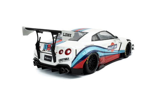Nissan GT-R (R35) W/ LIBERTY WALK BODY KIT 2.0 M 2024 SOLIDO 1:18