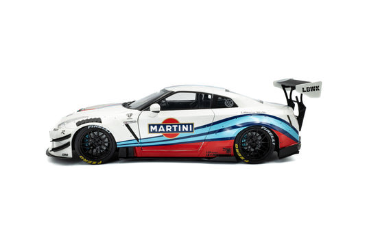 Nissan GT-R (R35) W/ LIBERTY WALK BODY KIT 2.0 M 2024 SOLIDO 1:18