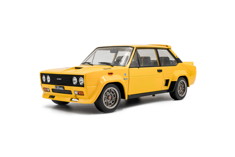 Load image into Gallery viewer, Fiat 131 ABARTH YELLOW 1980 SOLIDO 1:18
