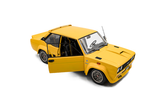 Fiat 131 ABARTH YELLOW 1980 SOLIDO 1:18