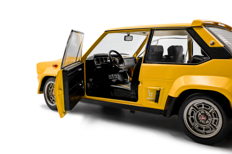 Load image into Gallery viewer, Fiat 131 ABARTH YELLOW 1980 SOLIDO 1:18
