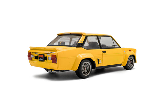 Fiat 131 ABARTH YELLOW 1980 SOLIDO 1:18