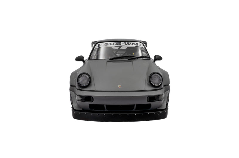 Load image into Gallery viewer, ‼️LIMITED EDITION‼️  Porsche RWB BODYKIT NARDO GREY 2024 + FIGURE SOLIDO 1:18
