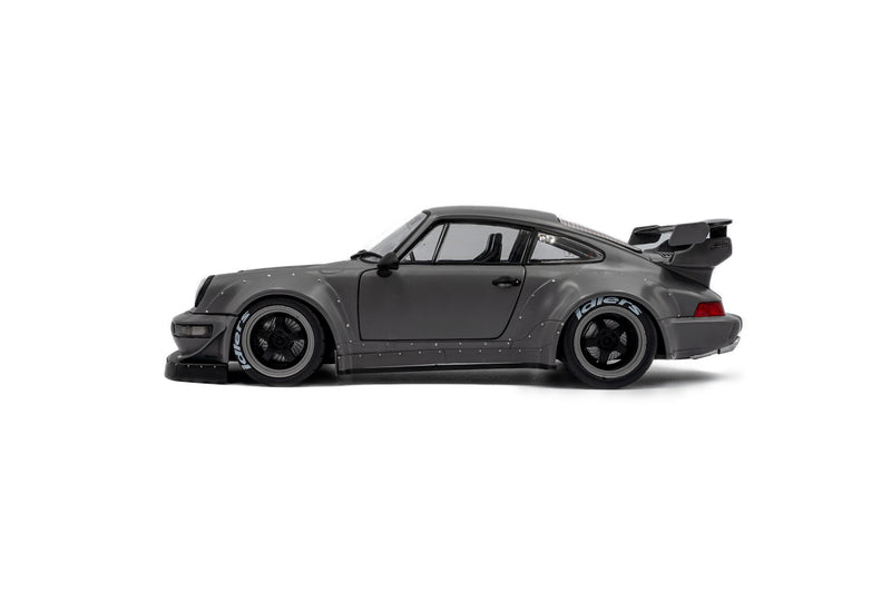 Load image into Gallery viewer, ‼️LIMITED EDITION‼️  Porsche RWB BODYKIT NARDO GREY 2024 + FIGURE SOLIDO 1:18
