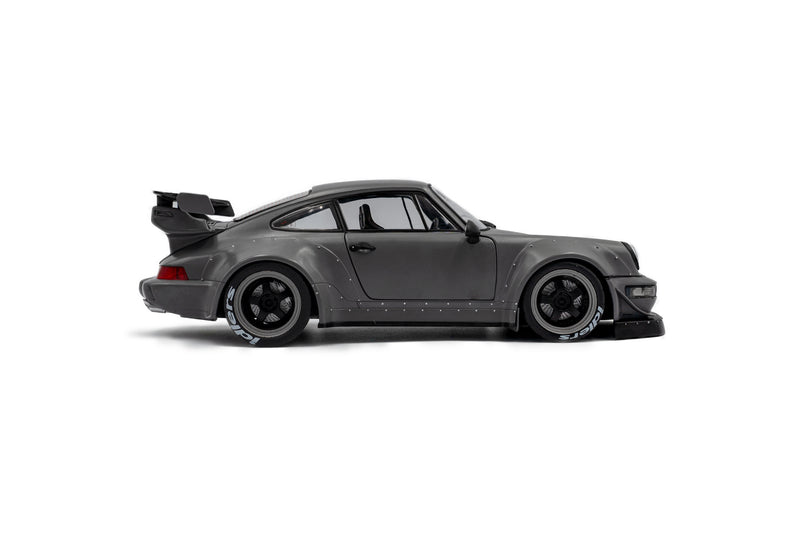 Load image into Gallery viewer, ‼️LIMITED EDITION‼️  Porsche RWB BODYKIT NARDO GREY 2024 + FIGURE SOLIDO 1:18
