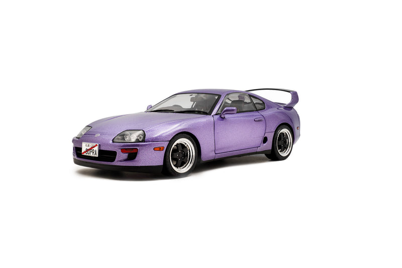 Laad de afbeelding in de Gallery-viewer, TOYOTA SUPRA MK4 (A80) SOLIDO WORKS PAARS 1993 SOLIDO 1:18

