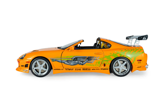 TOYOTA SUPRA MK4 (A80) FAST&FURIOUS 1 BRIAN OPEN DAK 2001 SOLIDO 1:18