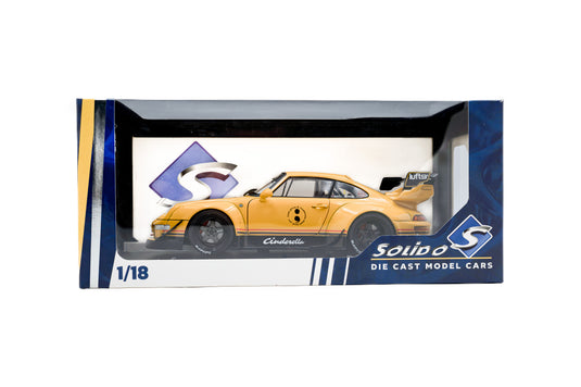 PORSCHE RWB BODYKIT CINDERELLA JAUNE 2020 SOLIDO 1:18
