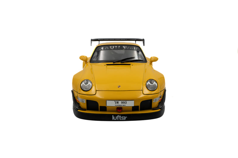 Chargez l'image dans la visionneuse de la galerie, PORSCHE RWB BODYKIT CINDERELLA JAUNE 2020 SOLIDO 1:18

