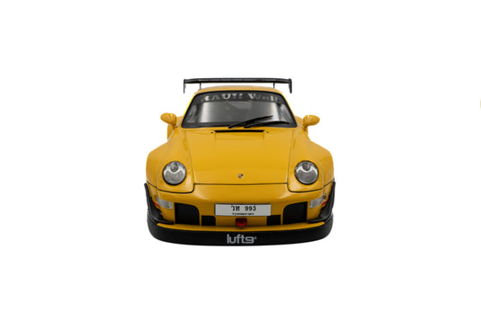 PORSCHE RWB BODYKIT CINDERELLA JAUNE 2020 SOLIDO 1:18