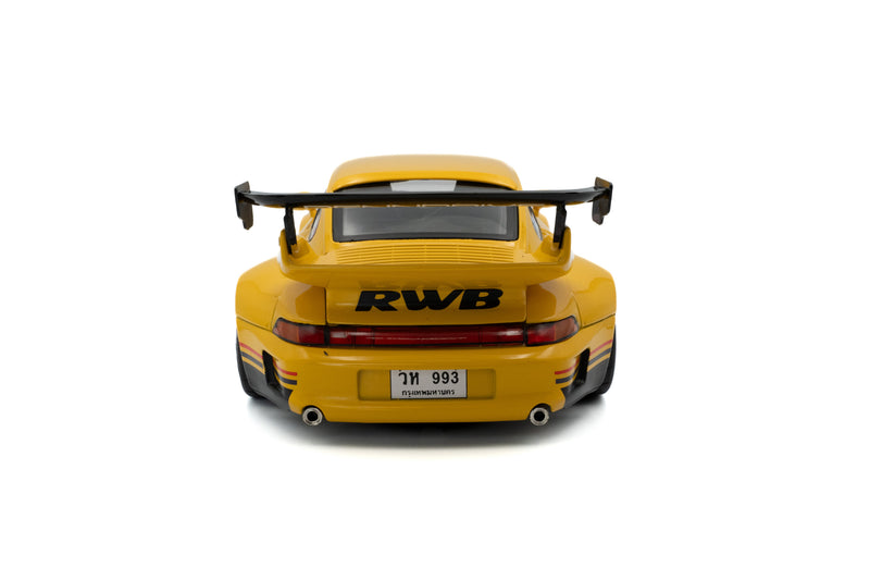 Chargez l'image dans la visionneuse de la galerie, PORSCHE RWB BODYKIT CINDERELLA JAUNE 2020 SOLIDO 1:18
