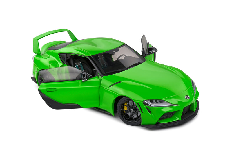 Load image into Gallery viewer, TOYOTA GR SUPRA SOLIDO WORKS WASABI CUSTOM GREEN 2023 SOLIDO 1:18

