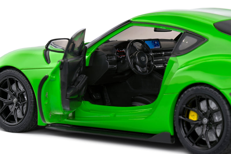 Load image into Gallery viewer, TOYOTA GR SUPRA SOLIDO WORKS WASABI CUSTOM GREEN 2023 SOLIDO 1:18
