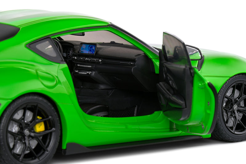 Load image into Gallery viewer, TOYOTA GR SUPRA SOLIDO WORKS WASABI CUSTOM GREEN 2023 SOLIDO 1:18
