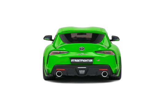 TOYOTA GR SUPRA SOLIDO WORKS WASABI CUSTOM GREEN 2023 SOLIDO 1:18