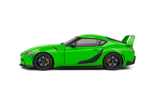 TOYOTA GR SUPRA SOLIDO WORKS WASABI CUSTOM GREEN 2023 SOLIDO 1:18