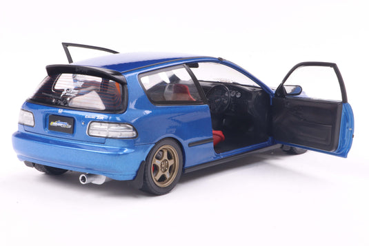 HONDA CIVIC (EG6) SOLIDO WORKS COBALT BLUE PEARL 1991 SOLIDO 1:18
