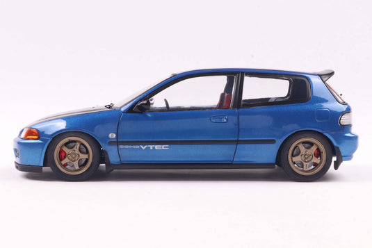 HONDA CIVIC (EG6) SOLIDO WORKS COBALT BLUE PEARL 1991 SOLIDO 1:18