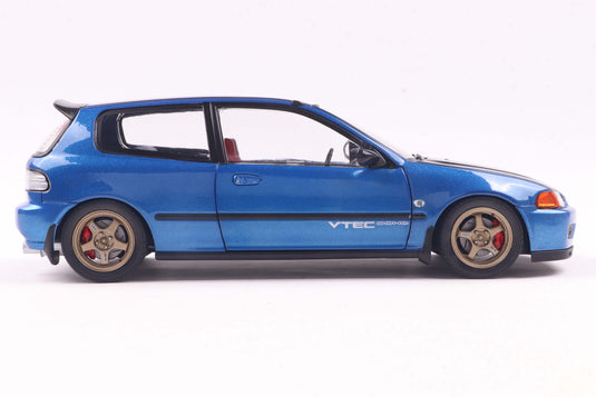 HONDA CIVIC (EG6) SOLIDO WORKS COBALT BLUE PEARL 1991 SOLIDO 1:18