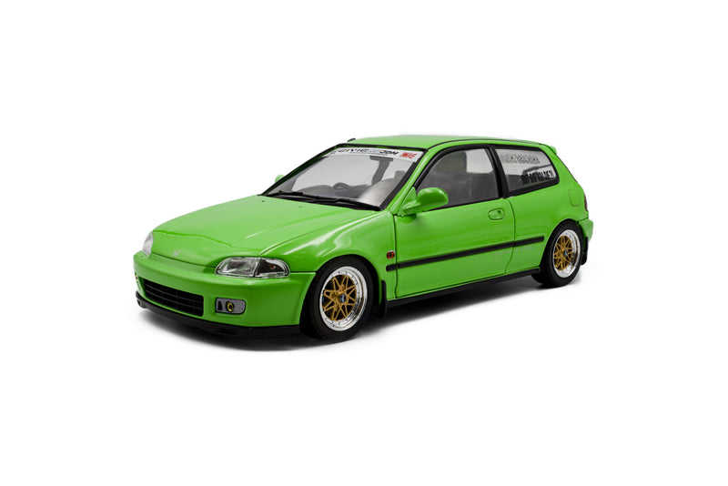 Chargez l'image dans la visionneuse de la galerie, HONDA CIVIC (EG6) SOLIDO WORKS NEON VERT 1991 SOLIDO 1:18
