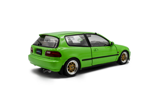 HONDA CIVIC (EG6) SOLIDO WORKS NEON VERT 1991 SOLIDO 1:18