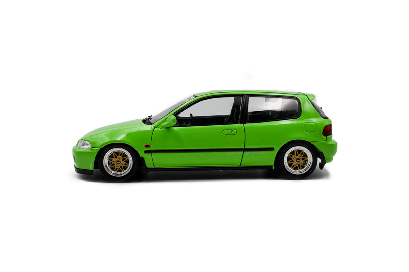 Chargez l'image dans la visionneuse de la galerie, HONDA CIVIC (EG6) SOLIDO WORKS NEON VERT 1991 SOLIDO 1:18

