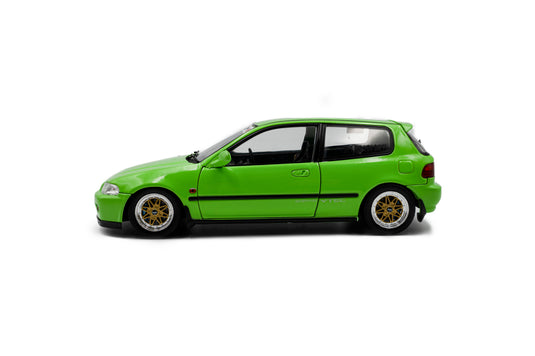 HONDA CIVIC (EG6) SOLIDO WORKS NEON VERT 1991 SOLIDO 1:18