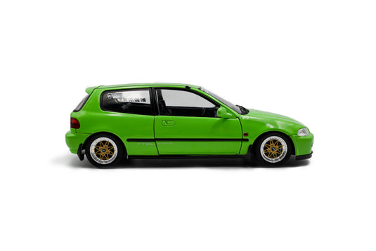 HONDA CIVIC (EG6) SOLIDO WORKS NEON VERT 1991 SOLIDO 1:18