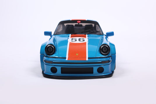 Porsche KS-R BY KHYZYL SALEEM METALLIC BLUE RACER 2026 SOLIDO 1:18