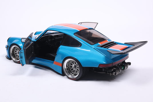 Porsche KS-R BY KHYZYL SALEEM METALLIC BLUE RACER 2026 SOLIDO 1:18