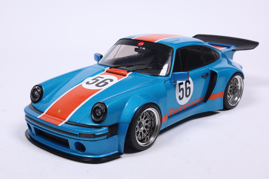 Porsche KS-R BY KHYZYL SALEEM METALLIC BLUE RACER 2026 SOLIDO 1:18