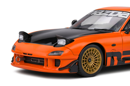 MAZDA RX7 FD3RS SOLIDO WORKS ORANGE 1999 SOLIDO 1:18