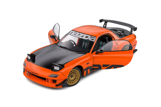 MAZDA RX7 FD3RS SOLIDO WORKS ORANGE 1999 SOLIDO 1:18