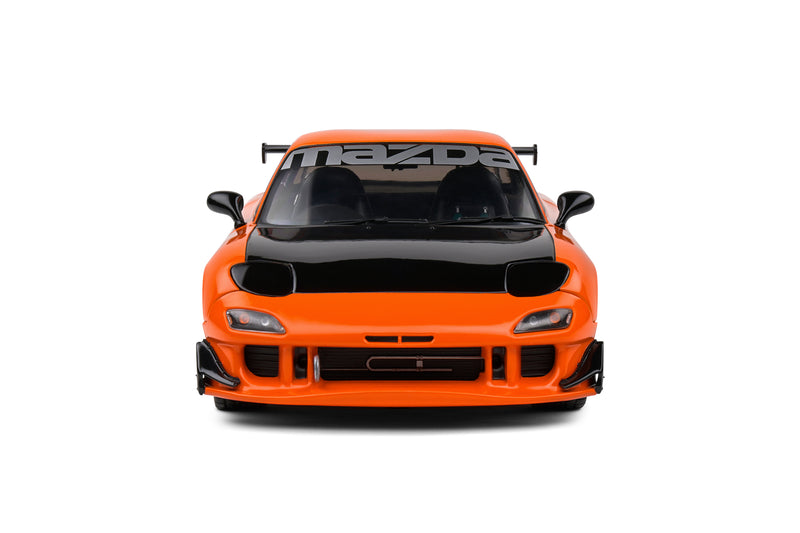 Load image into Gallery viewer, MAZDA RX7 FD3RS SOLIDO WORKS ORANGE 1999 SOLIDO 1:18
