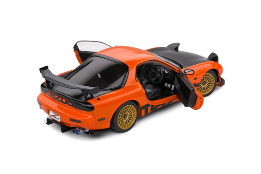 MAZDA RX7 FD3RS SOLIDO WORKS ORANGE 1999 SOLIDO 1:18