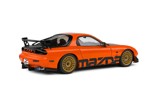 MAZDA RX7 FD3RS SOLIDO WORKS ORANGE 1999 SOLIDO 1:18