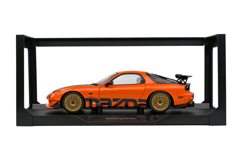 Load image into Gallery viewer, MAZDA RX7 FD3RS SOLIDO WORKS ORANGE 1999 SOLIDO 1:18
